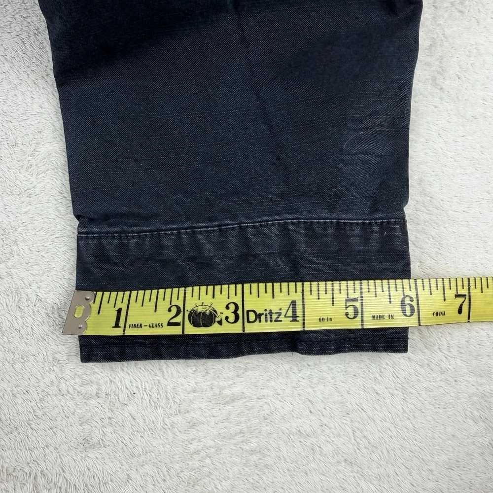 Levi's Utility Field Jacket Mens XL Navy Blue Quilted Coat Military Canvas Chore